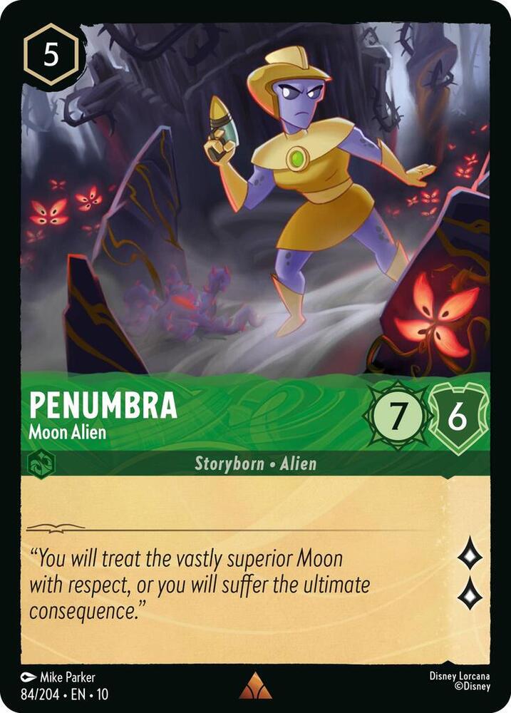Lorcana - Penumbra - Moon Alien - Whispers in the Well (10)