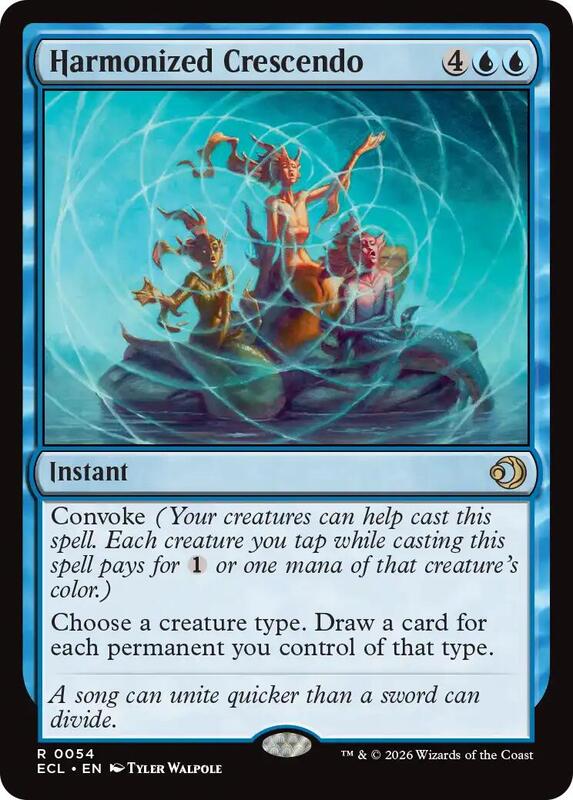 MTG - Harmonized Crescendo - Lorwyn Eclipsed (ECL)