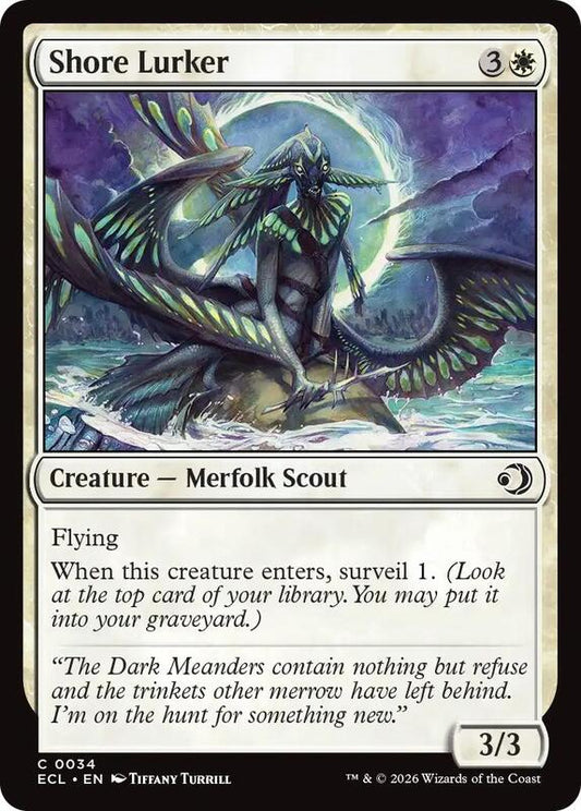 MTG - Shore Lurker - Lorwyn Eclipsed (ECL)
