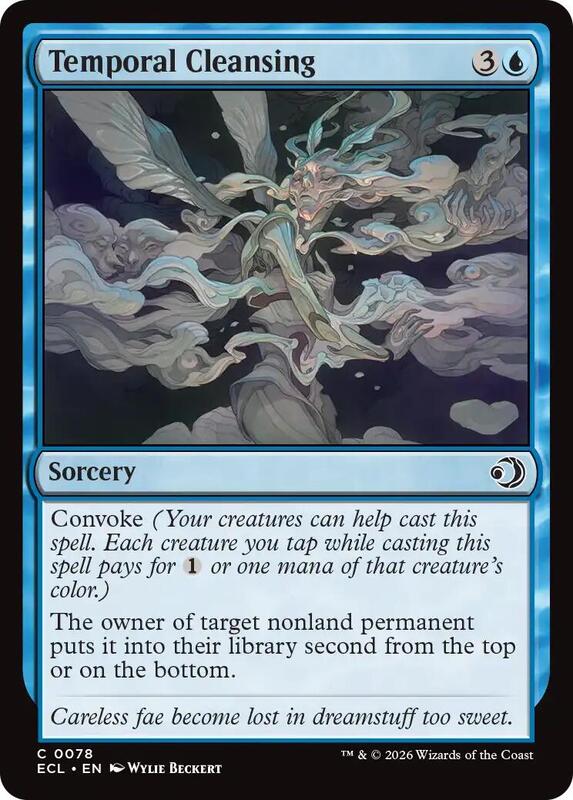 MTG - Temporal Cleansing - Lorwyn Eclipsed (ECL)