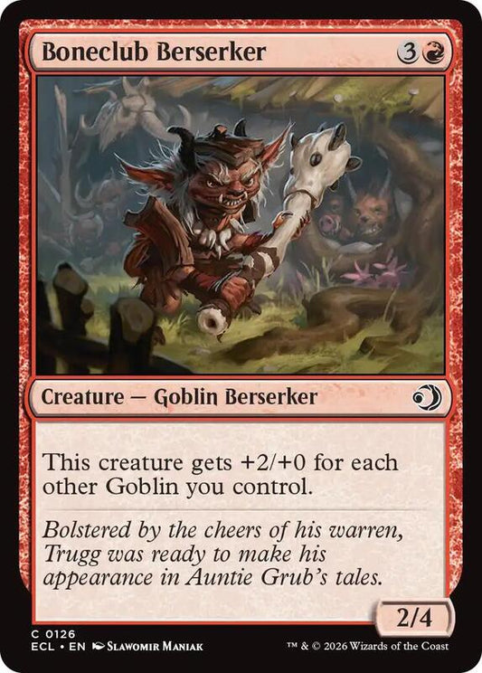 MTG - Boneclub Berserker - Lorwyn Eclipsed (ECL)
