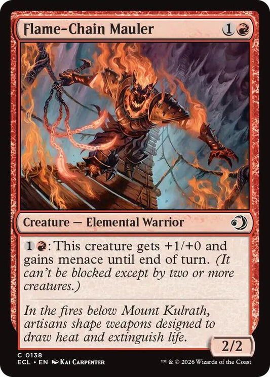 MTG - Flame-Chain Mauler - Lorwyn Eclipsed (ECL)