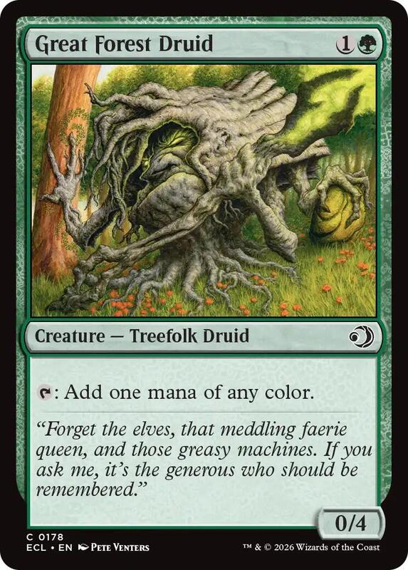 MTG - Great Forest Druid - Lorwyn Eclipsed (ECL)