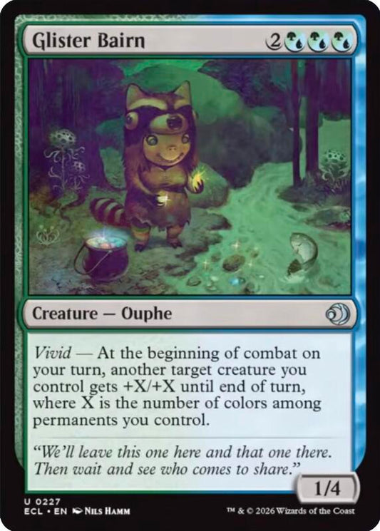 MTG - Glister Bairn - Lorwyn Eclipsed (ECL)