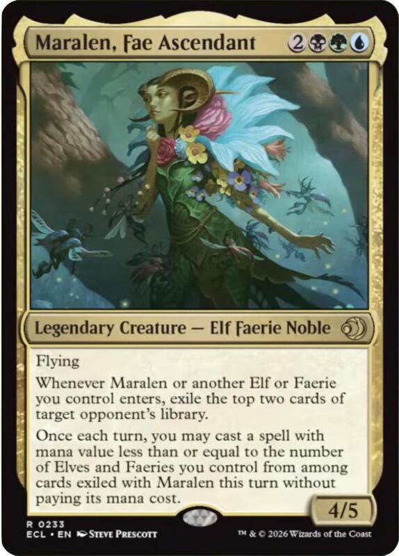 MTG - Maralen, Fae Ascendant - Lorwyn Eclipsed (ECL)