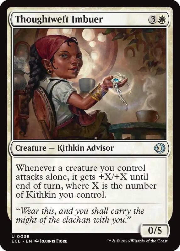MTG - Thoughtweft Imbuer - Lorwyn Eclipsed (ECL)