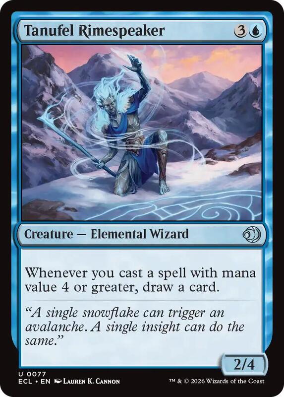 MTG - Tanufel Rimespeaker - Lorwyn Eclipsed (ECL)