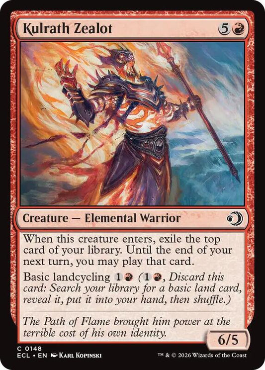 MTG - Kulrath Zealot - Lorwyn Eclipsed (ECL)