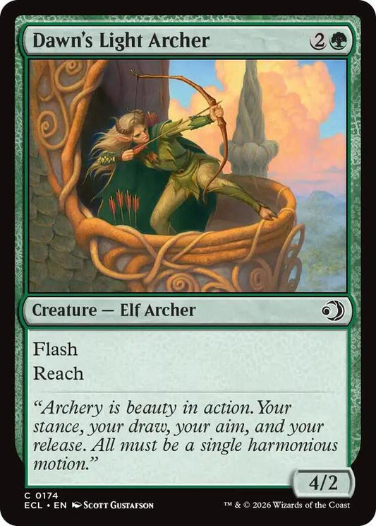 MTG - Dawn's Light Archer - Lorwyn Eclipsed (ECL)