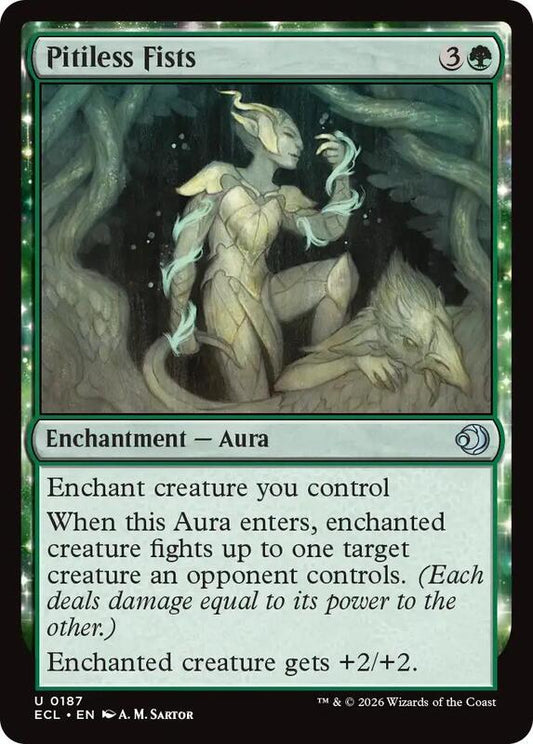 MTG - Pitiless Fists - Lorwyn Eclipsed (ECL) Foil
