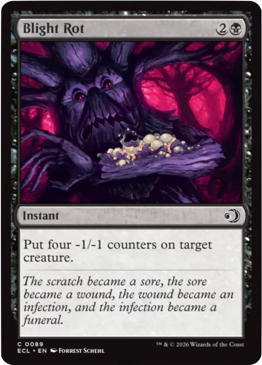 MTG - Blight Rot - Lorwyn Eclipsed (ECL)