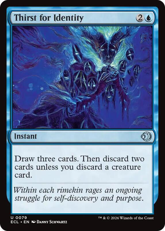 MTG - Thirst for Identity - Lorwyn Eclipsed (ECL)