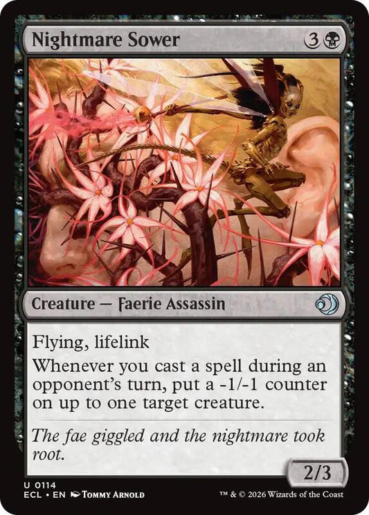 MTG - Nightmare Sower - Lorwyn Eclipsed (ECL) Foil