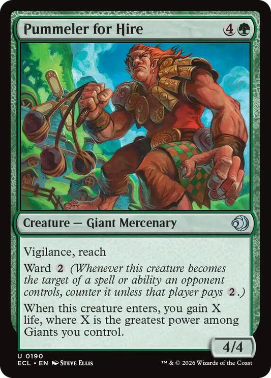 MTG - Pummeler for Hire - Lorwyn Eclipsed (ECL)