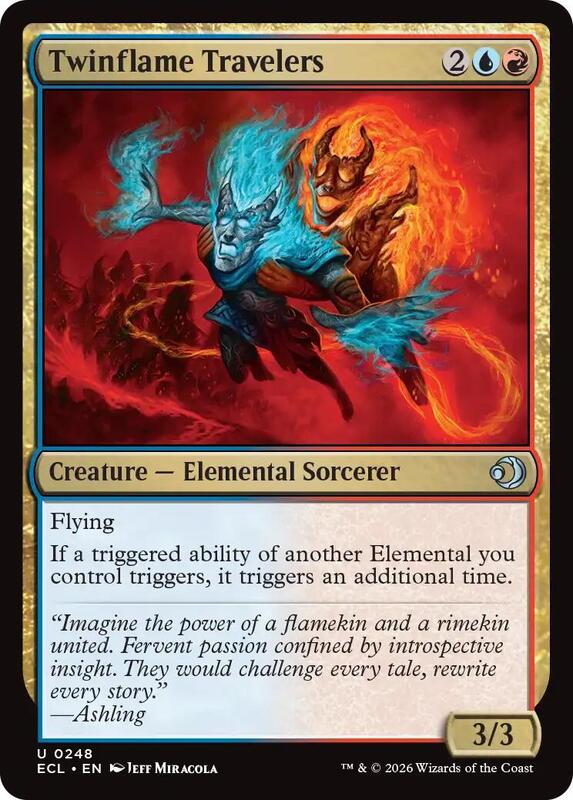 MTG - Twinflame Travelers - Lorwyn Eclipsed (ECL)