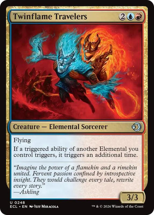 MTG - Twinflame Travelers - Lorwyn Eclipsed (ECL)