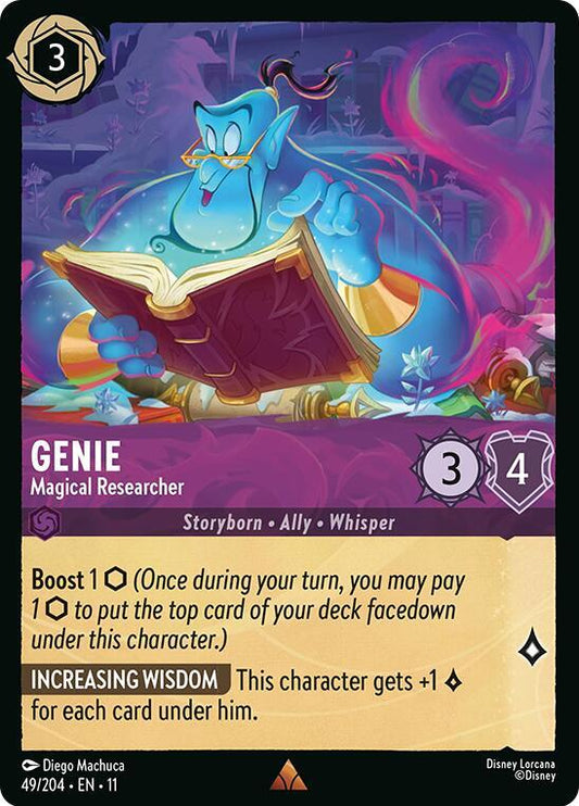 Lorcana - Genie - Magical Researcher - Winterspell (11)