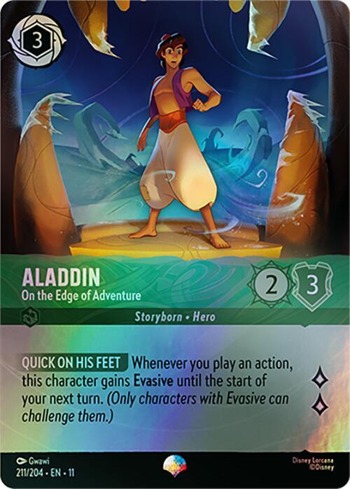 Lorcana - Aladdin - On the Edge of Adventure (Epic) - Winterspell (11)
