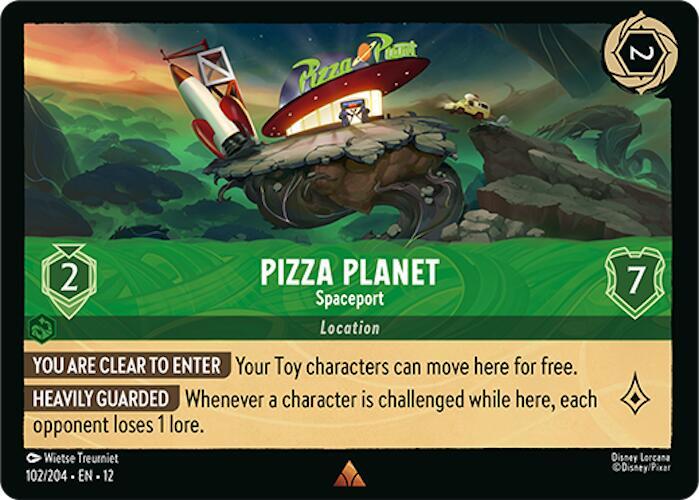 Lorcana - Pizza Planet - Spaceport - Wilds Unknown (12)