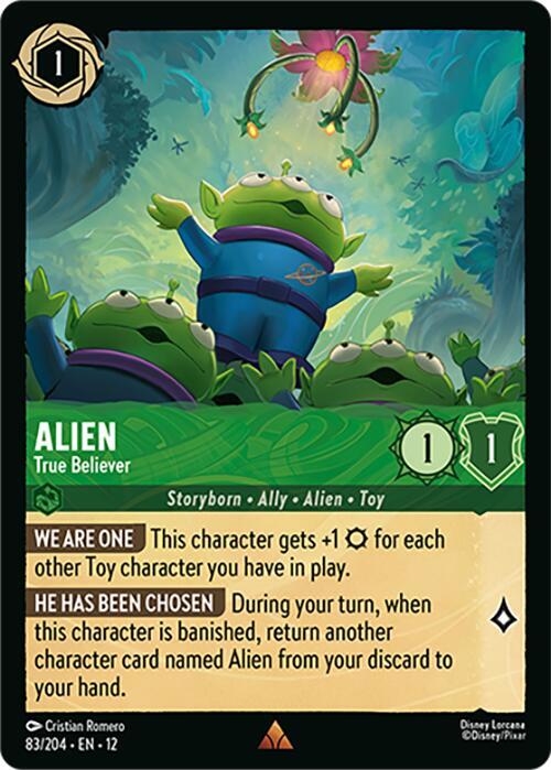 Lorcana - Alien - True Believer - Wilds Unknown (12)