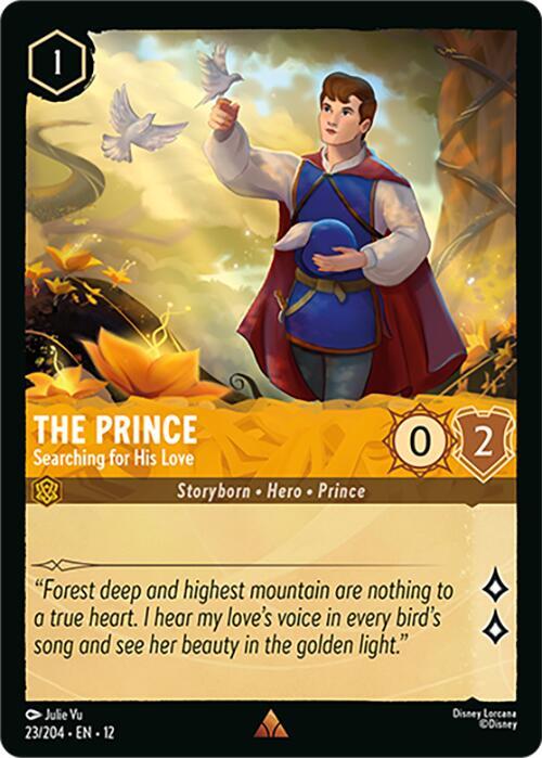 Lorcana - The Prince - Searching for His Love - Wilds Unknown (12)