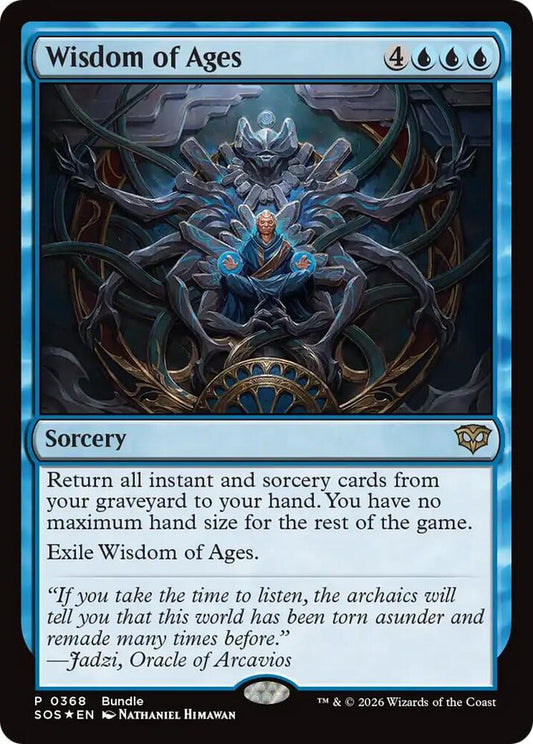 MTG - Wisdom of Ages (SOS Bundle) - Unique and Miscellaneous Promos (UMP)