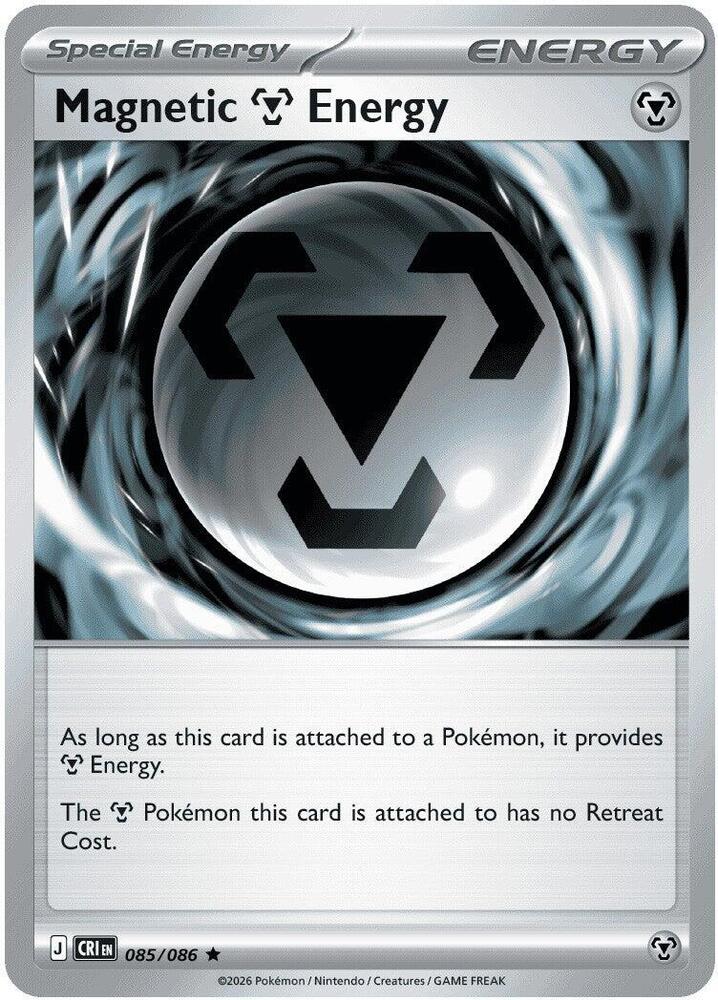 Pokemon - Magnetic Metal Energy - ME04: Chaos Rising (CRI)
