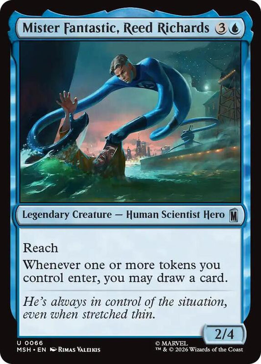 MTG - Mister Fantastic, Reed Richards - Marvel Super Heroes (MSH)