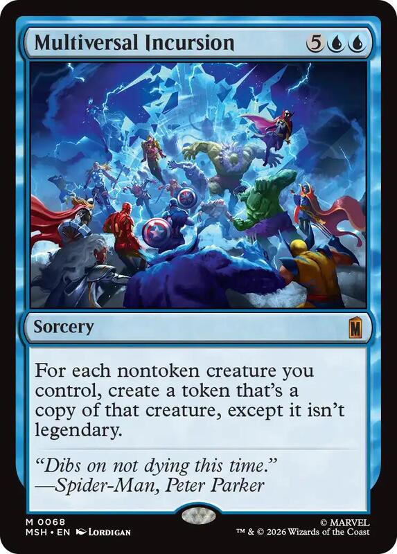 MTG - Multiversal Incursion - Marvel Super Heroes (MSH)