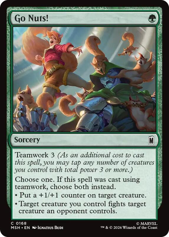 MTG - Go Nuts! - Marvel Super Heroes (MSH)