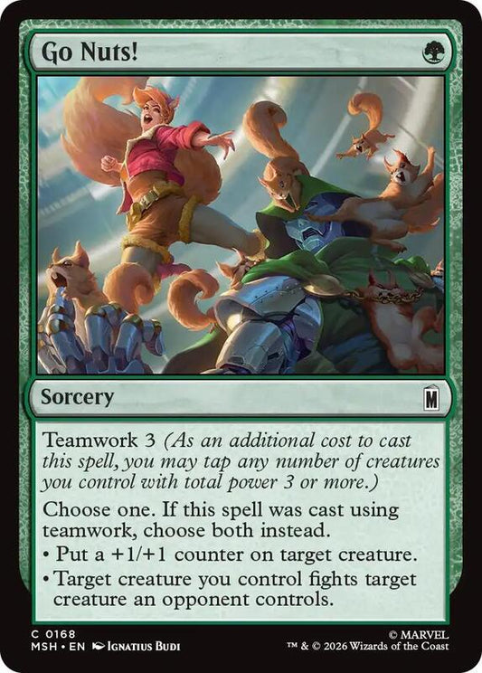 MTG - Go Nuts! - Marvel Super Heroes (MSH)