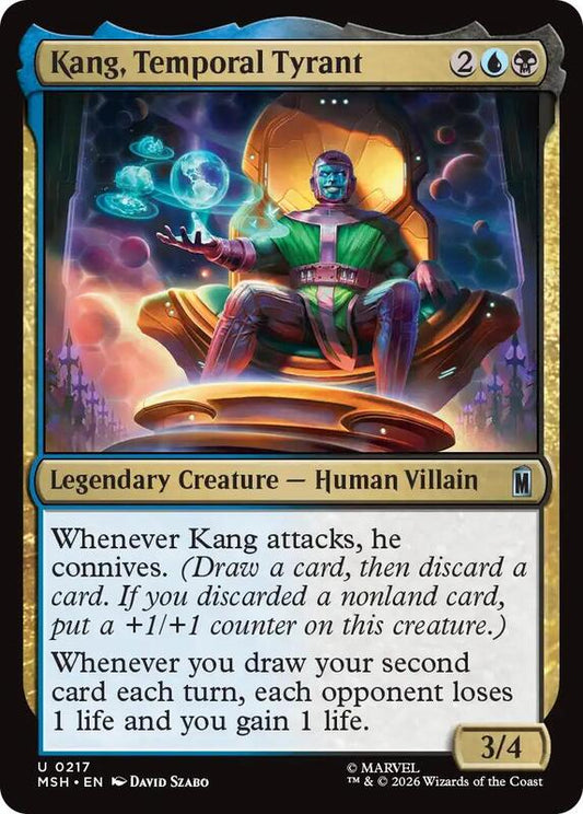 MTG - Kang, Temporal Tyrant - Marvel Super Heroes (MSH)