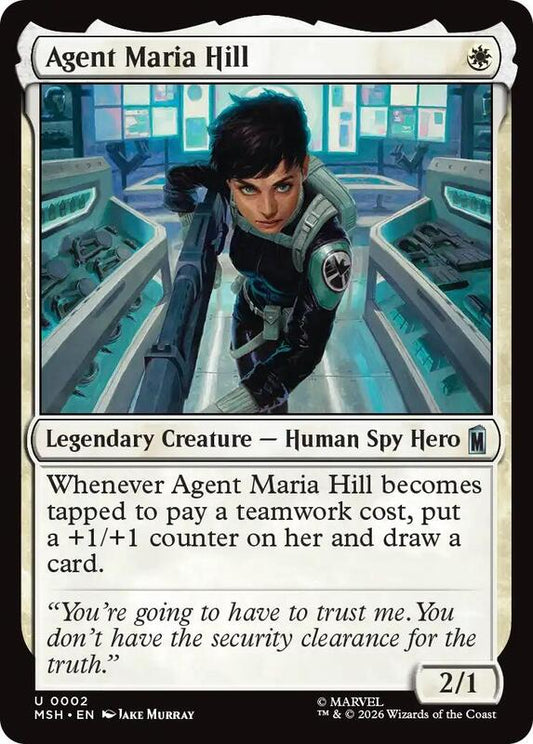 MTG - Agent Maria Hill - Marvel Super Heroes (MSH)