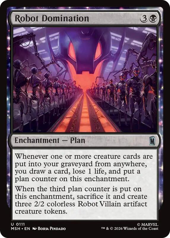 MTG - Robot Domination - Marvel Super Heroes (MSH)