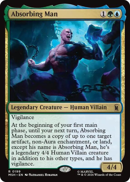 MTG - Absorbing Man - Marvel Super Heroes (MSH)