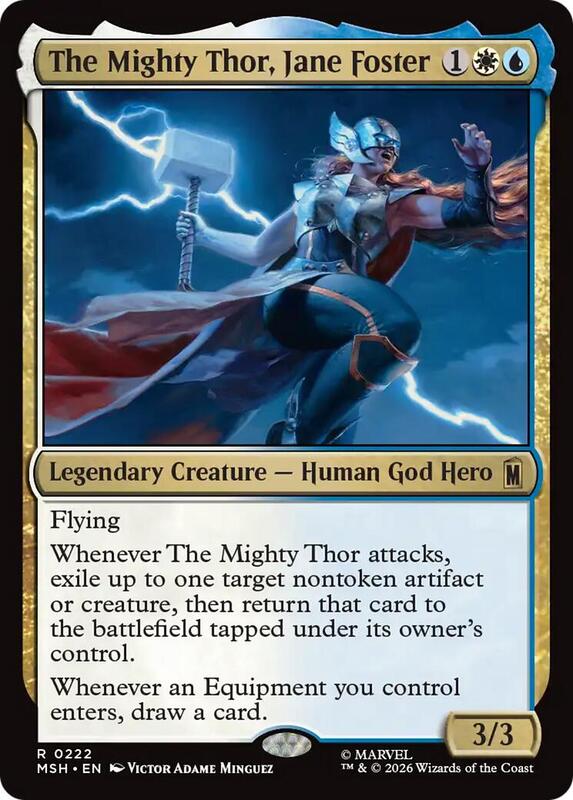MTG - The Mighty Thor, Jane Foster - Marvel Super Heroes (MSH)