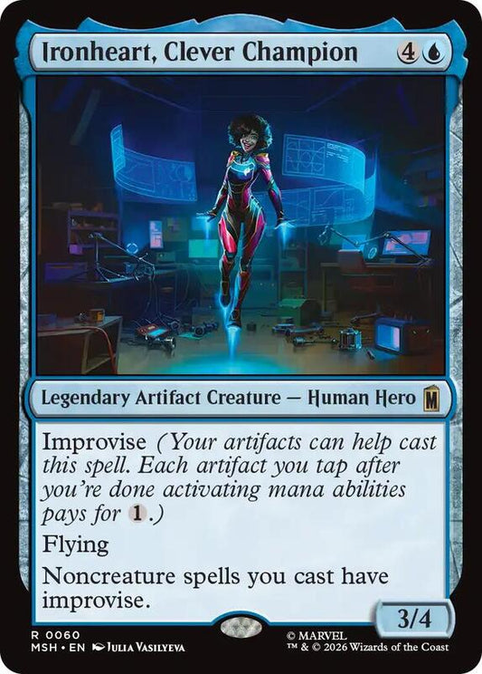 MTG - Ironheart, Clever Champion - Marvel Super Heroes (MSH) Marvel Super Heroes