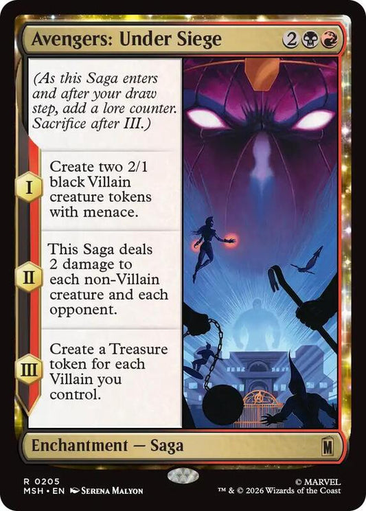MTG - Avengers: Under Siege - Marvel Super Heroes (MSH)