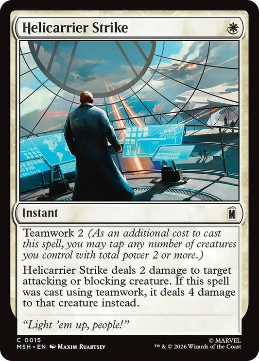 MTG - Helicarrier Strike - Marvel Super Heroes (MSH)