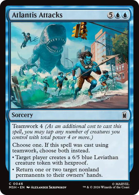 MTG - Atlantis Attacks - Marvel Super Heroes (MSH)
