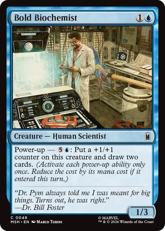MTG - Bold Biochemist - Marvel Super Heroes (MSH)