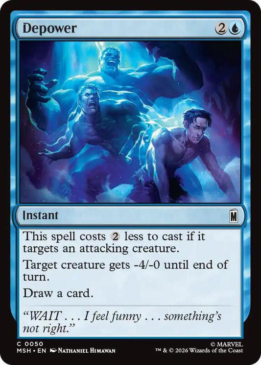 MTG - Depower - Marvel Super Heroes (MSH)