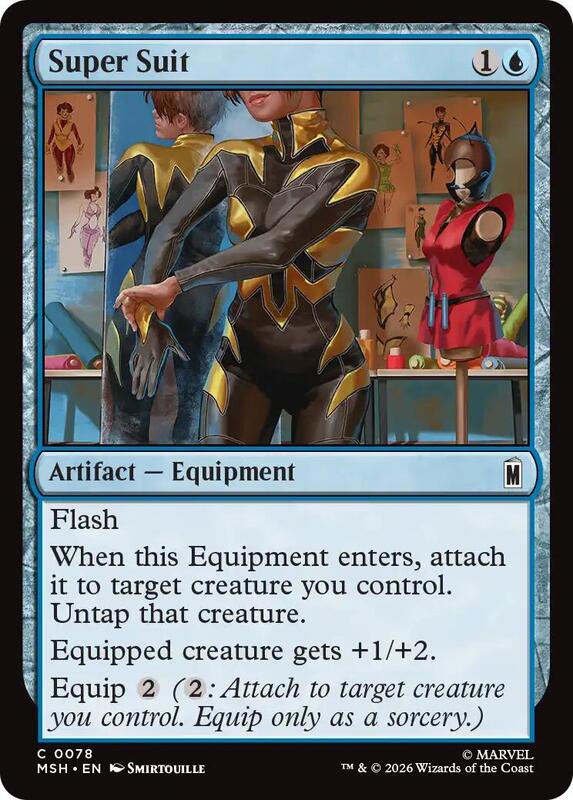 MTG - Super Suit - Marvel Super Heroes (MSH)