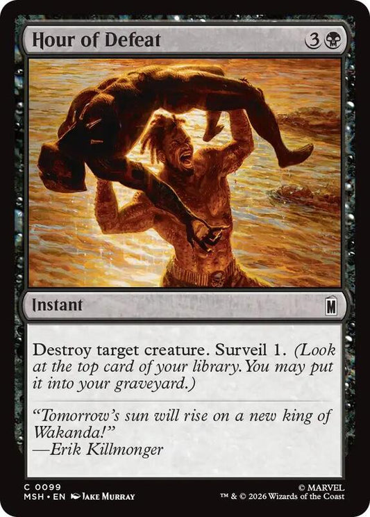MTG - Hour of Defeat - Marvel Super Heroes (MSH)