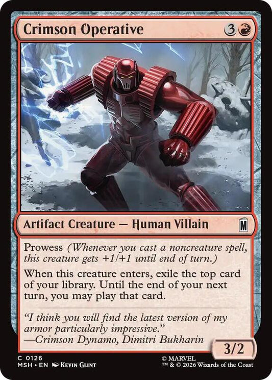 MTG - Crimson Operative - Marvel Super Heroes (MSH)