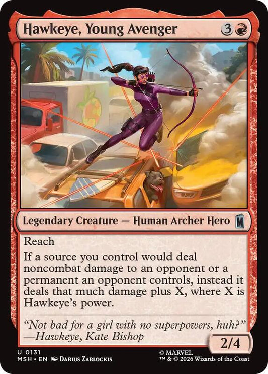 MTG - Hawkeye, Young Avenger - Marvel Super Heroes (MSH)