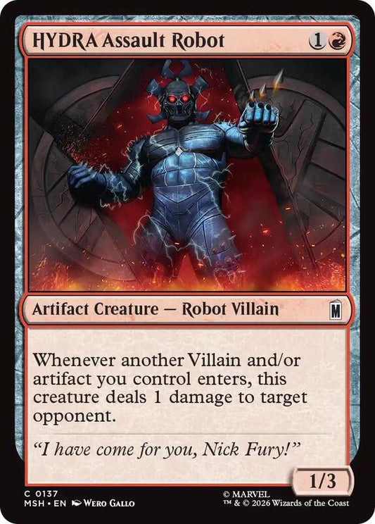 MTG - HYDRA Assault Robot - Marvel Super Heroes (MSH)
