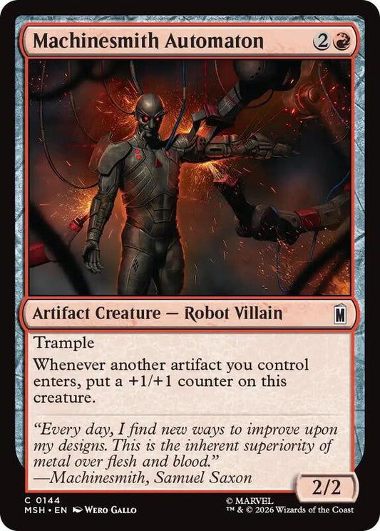 MTG - Machinesmith Automaton - Marvel Super Heroes (MSH)