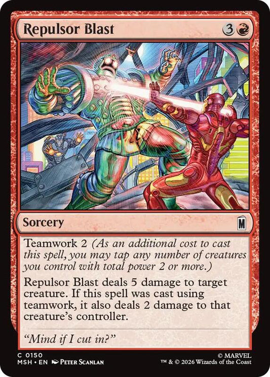 MTG - Repulsor Blast - Marvel Super Heroes (MSH)