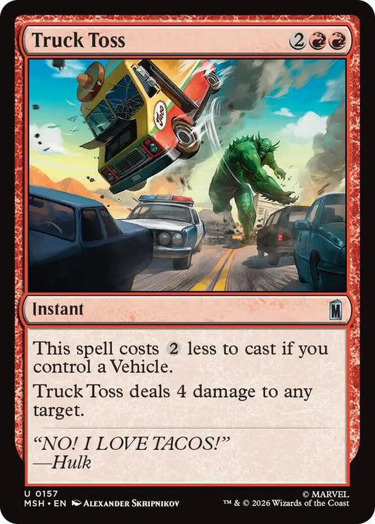 MTG - Truck Toss - Marvel Super Heroes (MSH)